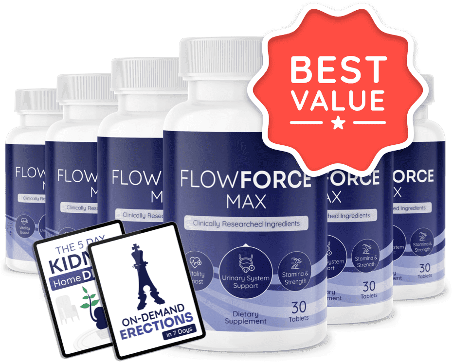 FlowForce Max ™ 6 bottle And 2Bonuses  buy now